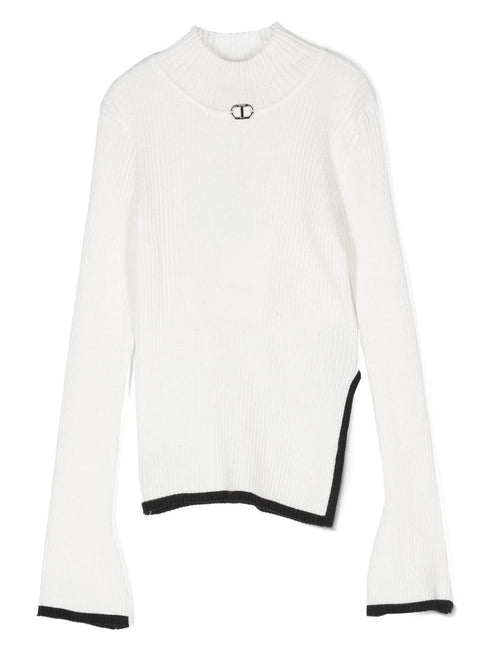 TWIN-SET SWEATER BICOLOR
